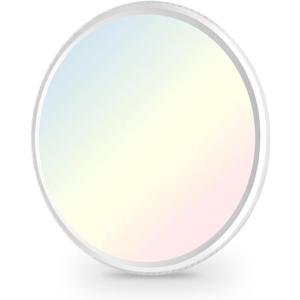 Led Ceiling Light, 42W 4500LM Ultra-Thin Surface Mount Light Fixtures, 15.8 Inch 3000K/4500K/6000K 3CCT Selectable Flush Mount Ceiling Light for Living Room, Bedroom, Kitchen (16Inch 1Pack White(3 Colors), White)