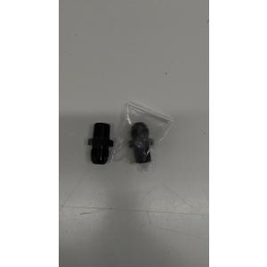 EVIL ENERGY 8AN Male to 3/8" NPT Fitting Straight Aluminum Black 2 PCS