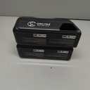 OWLTRA OW-2 Indoor Electric Mouse Trap 2 PCS, Instant Kill Rodent Zapper with Pet Safe Trigger, Black