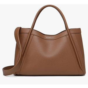 NEWBELLA Kelly Vegan Leather Tote Bag for Women - Stylish Versatile Commute Top Handle Bag, Hobo Shoulder Handbag with Purse