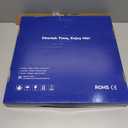 VIKMARI Kitchen Wall Clock - Home Decorative Wall Clock,14 Inch Silent Non-Ticking Quartz Battery Operated Clock, Easy to Read Round Arabic Numerals Ocean Wave Pattern Wooden Wall Clocks