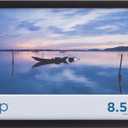 Snap - 8.5"x14" Black Wood Wall Photo Frame - Perfect for Showcasing Memories in Style - Versatile and Durable Design for Home or Office Dcor - Rectangular Black TableTop - Single Picture Frame