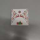 Nativity Christmas Decorations, 3.5 Inch Ceramic Religious Christmas Ornament, Christmas Tree Ornaments, Christian Gifts for Kids, Religious Gifts for Women, Xmas Gifts for Mom, Merry (Birth of Jesus)