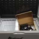 Alpicool T36 Dual Temperature Control 12 Volt Refrigerator 38 Quart Portable Car Fridge Freezer (-4F~68F) for Truck, RV, Boat, Camping and Travel