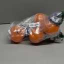 Halloween 5PC LED Solar Pumpkin Stake Lights Outdoor Graden Lawn Lamp Waterproof Decoration Landscape Lighting for Festive Yard(Pumpkin1,1PC 5LED)