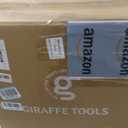 Giraffe Tools Retractable Garden Hose Reel 1/2 Inch x 130 ft, Super Heavy Duty, Any Length Lock, Slow Return System, Wall Mounted and 180 Deg Swivel Bracket