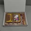 CUTEBEE Book Nook Kit - DIY Miniature House Dollhouse Kit for Adults and Teens, Booknook Tiny Japanese House Bookshelf Decor 3D Wooden Puzzle, Gifts for Family, Friends (Bach Strings)