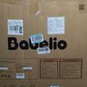 Babelio Baby Gate for Stairs, Kitchen & Doorways, No Bottom Bar| One-Handed Operation| Auto-Close| Hardware Mount (Drill Needed) Safety Dog/Pet Gate (Black - B17, 26-43" W, 28" H)