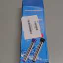 Immersion Water Heater Electric, 2000W Portable Water Heater with 304 S S Guard & LCD Thermometer, Fast Heating Bucket Heater, Ideal for Small Bucket Bathtub, Small Pool, Home Camping Outdoor Use