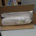 Three Geese Pack of 2 White Goose Feather Pillows King Size- Soft 600 Thread Count 100% Cotton, Medium Firm,Soft Support,White Solid