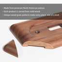 North American Walnut Switchplates and Outlet Covers Decorative Solid Wood Light Switch Cover for Stylish Dcor