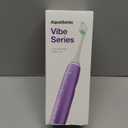 Aquasonic Vibe Series Ultra-Whitening Toothbrush  ADA Accepted Electric Toothbrush - 8 Brush Heads & Travel Case  40,000 VPM Motor & Wireless Charging - 4 Modes w Smart Timer  Satin Violet