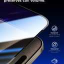 MAGIC JOHN 2 Pack for iPhone 15 Pro Max 6.7 inch Tempered Glass Screen Protector, Auto Dust-Elimination Installation, Bubble Free, Dynamic Island Compatible, HD Clear, Easy Installation