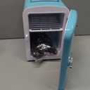 ARCTIC CHEF RMIS129-BLUE Mini Retro 6 Can Beverage Refrigerator-Blue,0.14 cubic feet