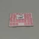 80 Pcs Keyboard Sticker for Long Nails Typing and Gaming, Symbolic and Alphanumeric Sticky Silicone Keys for Keyboards and Laptop (Purple)