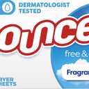 Bounce Free & Gentle Dryer Sheets, Unscented, 240 Count