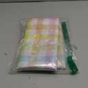 Hafangry Easter Buffalo Check Plaid Tablecloth Gingham Spring Party Decoration Rustic Kitchen Dining Room Table Cover (60" x 84")