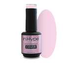 N.HYPE Elastic Rubber Base Coat. UV/LED Curable. Correcting Coating with Enhanced Adhesion. Soak Off (Delicate Pink)