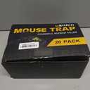 20 Pack Mouse Traps Indoor for Home,Mice Traps for House,Reusable Mouse Trap that Work,Small Mice Catchers for Home Indoor, Quick Set Mousetraps Effective