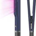 Dryer Straightener for Medium Long Length(14”-30”), Straightener and Dryer 2 in 1, Fast Drying and Straightening in One Step, Dark Blue