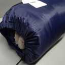 Coleman Brazos 20/30F Adult Cool-Weather Sleeping Bag with No-Snag Zipper & Stuff Sack, Machine Washable, Great for Camping, Traveling, Guests, & More, Pfas-free