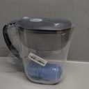 Brita Small 6 Cup Water Filter Pitcher, 1 BritaPlus Filter, Metro, Black (Package May Vary)