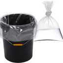 5 Gallon Bucket Liner Bags 30 Pack 4Mil 20 x 24 Inch Turkey Brine Bag Food Grade Heavy Duty Leak Proof Ice Bucket Liner for Marinating and Brining Bags Meat Food Storage