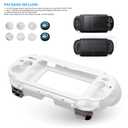 L2 R2 Trigger Hand Grip Shell Controller Protective Case for Playstation PS Vita 1000 White