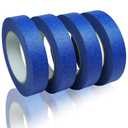 Painters Tape 1 Inch Wide, 4-Pack Blue Tape for General Purpose Use, 1 Inch X 55 Yards X 4 Rolls, 220 Yards in Total