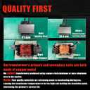 ATOLS Upgraded Plastic Welder, 1000PCS Staples, Pure Copper Transformer, Rapid Heating, Plastic Welding Kit, Hot Stapler Kit, Plastic Welder Gun Kit, Car Bumper Repair Kit, Plastic Repair Kit