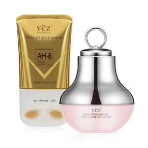 Ycz Neck-Eye Care Set - 5.99 Fl Oz Anti-Aging & Firming Treatment for Eye & Neck, Deep Moisturizing Formula with Revitalizing Ingredients | Suitable for All Skin Types A Gift Made for Family, Neck cream and eye cream