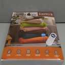 Eastsora Electric Heated Blanket Throw 50''x60''  Soft Dual-Sided Flannel, 12 Heat Settings, Smart Timer, ETL & FCC Certified, Machine Washable (Brown & Gray, Single(50"x60"))