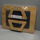 2 Pack Couch Arm Tray,Bamboo Folding Sofa Tray,Sofa Armrest Trays Clip-On Couch Desk for Drinks,Snacks,Phone,Remote ControlNatural