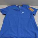 Peelz Peter 4-Pocket V-Neck Scrub Tops for Men - Soft Stretch Fabric Top, Men's Scrubs, Slim Fit (Large)