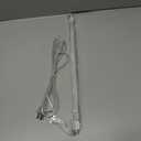 110V LED Under Cabinet Lighting,17inch LED Strip Light Bar with 6ft Power Cord,Magnetic Installation,Super Slim Counter Light,Reading Desk Lamp for Kitchen/Work Table.(White 6000K)