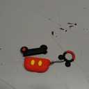 Boaretiu for AirPods Pro/Pro 2nd Generation Case - Cute Kawaii Red Heart with Keychain for AirPods Pro & Pro 2 Case Cover Funny 3D Soft Silicone Fun Cool for Girls Women Teens Boys