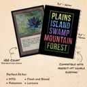 Spectrum MTG Card Sleeves (Textured) - 104 Count Standard Size TCG Sleeves - Compatible with Magic The Gathering - Double Sleeving - Original Art Design, Premium Protection