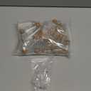 Geiserailie 45 Pcs Mini Glass Bottles with Cork Stoppers Spell Jar Mini Glass Vials Potion Bottles Clear Wishing Jars with 50 Eye Screws 3 Funnels for Party Favors DIY Art Crafts Decoration(Medium)