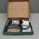 10X 30X 7 Inch Extra Large Magnifying Glass with Light and Stand, 5 Color Modes Magnifying Lamp Adjustable Lighting Level, Flexible Gooseneck Hands Free Reading Magnifier for Books Crafts Close Work (6.2x4.2 inch)