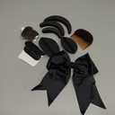 11 Pieces Hair Bump Sponge Volume Hair Bases Set Bump It Accessory for Volume Insert Styling Tools up Combs Clips Sponge Bun Updo Accessories for Women DIY Hairstyles(Black, Brown)