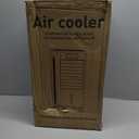 Portable Evaporative Air Cooler, Quiet Windowless Swamp Cooler with 4 Ice Packs, 2 Gallon Water Tank, Remote Control, 4 Modes & 3 Speeds, Oscillating Cooling Fan for Bedroom, Living Room and Office