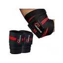 Anraye Elbow Wraps for Weightlifting  47" Adjustable Compression Straps & Brace for Joint Support (1 Pair), Elbow Wraps Weight Lifting Men Women for Bench Press Powerlifting and Fitness Training