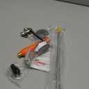 29"-44" All Metal Replacement Sprayer Wand, Suitable for 1/2" Hose Quick Connector, 1/4" & 3/8" & 1/2" Brass Barb Spray Wand, Built-in Shut Valve Stainless Steel Spray Wand (44" Sprayer Wand)