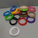 3D Pen Refills 1.75mm PLA Filament 640 Feet 16 Colors, Each Color 40ft, Bonus 250 Stencils eBooks, dikale 3D Pen Material