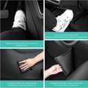 PUOENI 2025 2026 Model Y Juniper Center Console Side Anti-Kick Mats 5PCS TPE Scratch Resistant Protector of Center Console Sides for Model Y Refresh Juniper (Premium/Performance)-NO for (Standard)