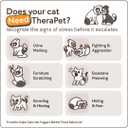 TherapetMD Cat Calming Diffuser Refill Kit (2-Pack, 60-Day Supply) – Cat Pheromone Refill for Stress, Pee Spraying, Fighting, Aggression, Meowing & Scratching – Use with TheraPet MD Diffuser