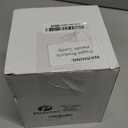 Patelai 4 Pieces Glass Round Media Storage Glass Bottles Borosilicate Media Bottles with GL45 Blue Screw Cap for Lab Water Reagent Liquids(100 ml)