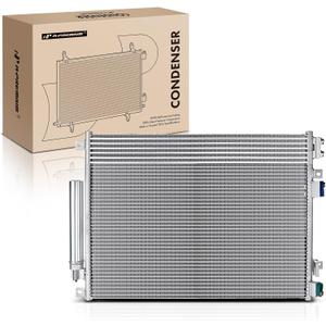 A-Premium Air Conditioning A/C Condenser Compatible with Chrysler 300 (2005-2010 2012/2014) & Dodge Challenger (2008-2016), Charger (2006-2009 2012-2016), Magnum (2005-2008)