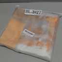 OYIMUA Orange Throw Pillow Covers 20x20,Modern Abstract Orange and Gray Couch Pillow Covers,Decorative Accent Pillow Cover,Square Pillow Cases for Sofa Living Room Bedroom Set of 2 (Oange)