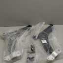 Front Lower Control Arm with ball joint for Audi A3 Quattro 2006-2013, for Volkswagen Jetta 06-14, Eos 07-16, Golf 10-14, GTI 07-14, R32 2008, Rabbit 06-09 Suspension Kit K620141 K620143 4Pcs